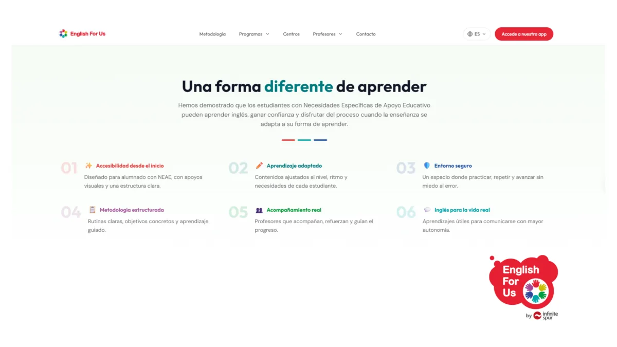 English For Us launches its own website